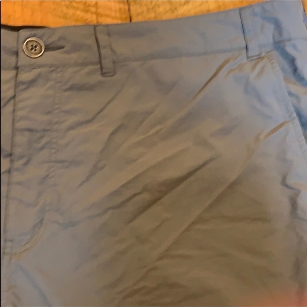 ExOfficio gray flat front shorts Size 42 UPF 50 - Picture 5 of 8